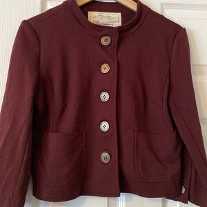 Anthropologie 3/4 Sleeved Cropped Jacket